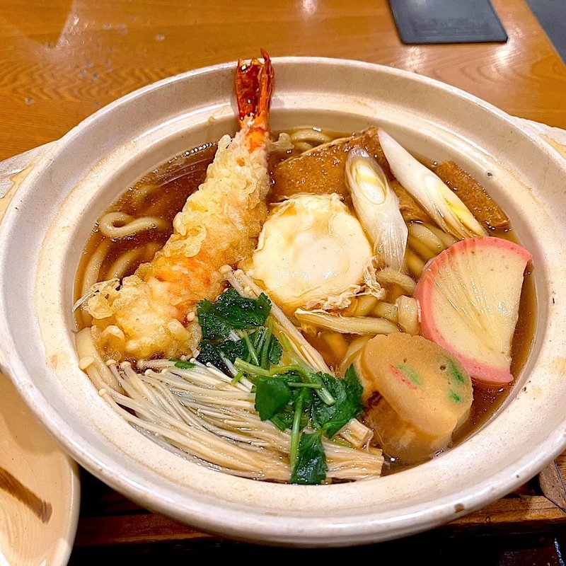 鍋焼きうどん(稲田屋 石神井公園店 （いなたや）)