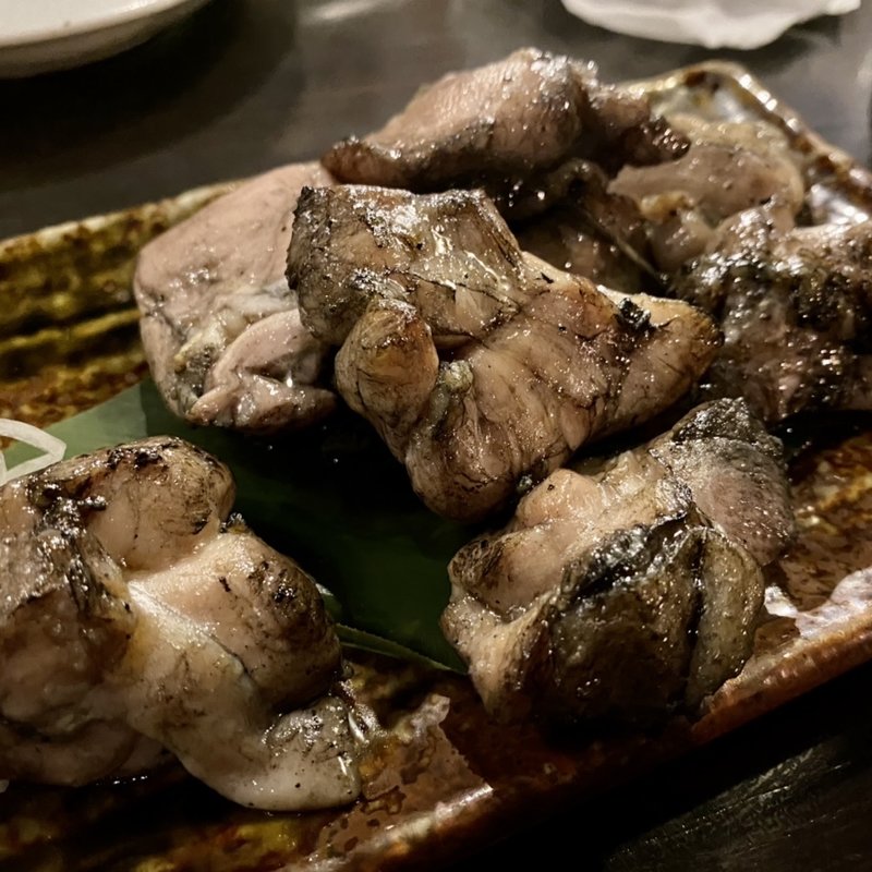 大山鶏もも備長炭燻焼き(蔵之助 亀戸店)