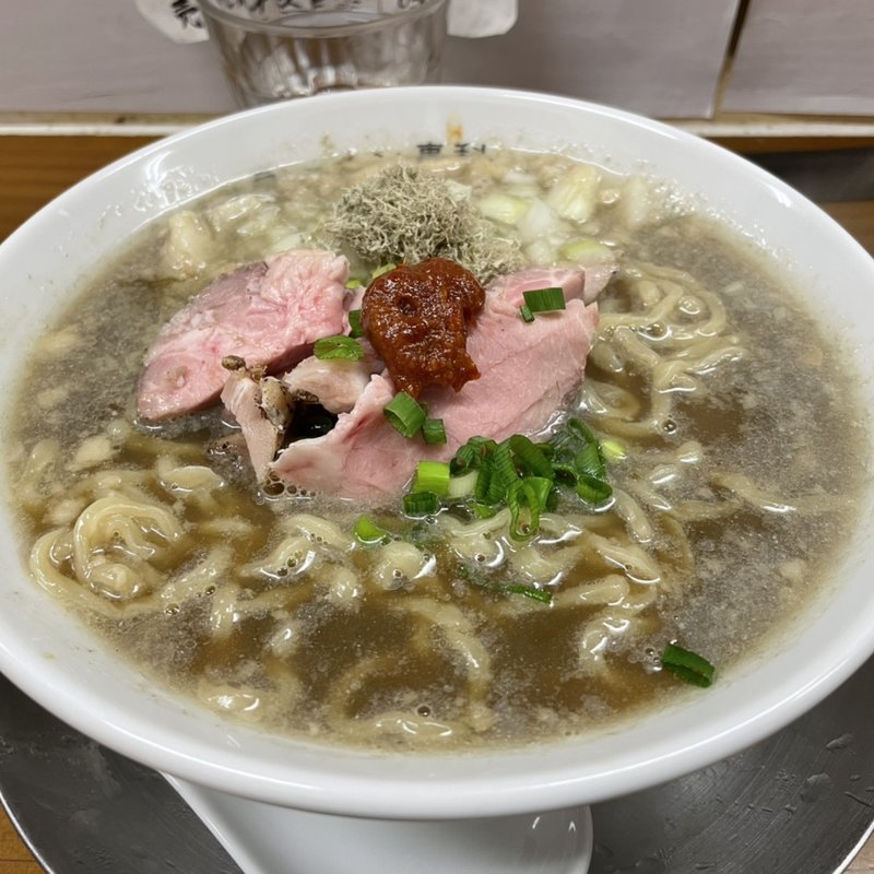 潰し炊き煮干しそば(ラーメン専科 竹末食堂)