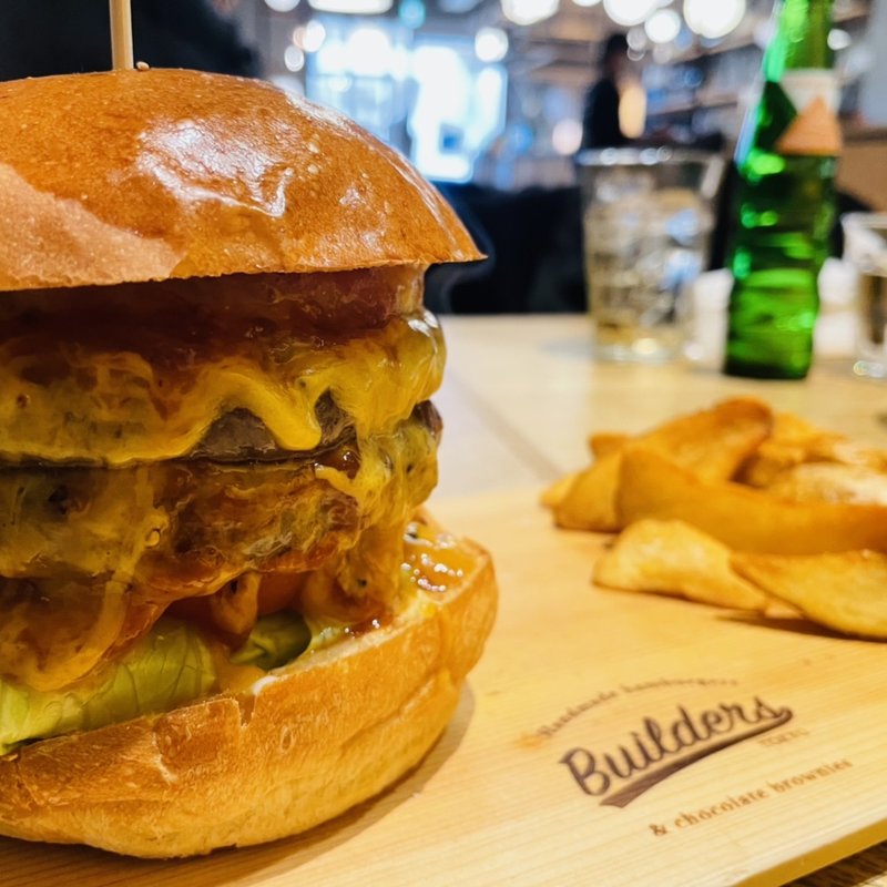 ダブルチーズバーガー＋パイナップル(ビルダーズ （Builders）)