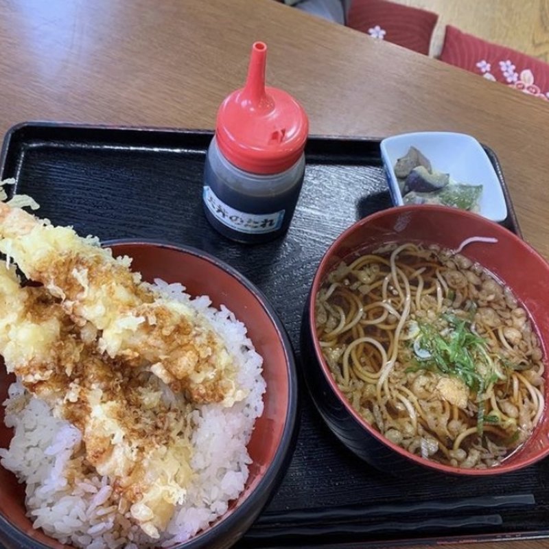 天丼＆蕎麦セット(秋乃家 )