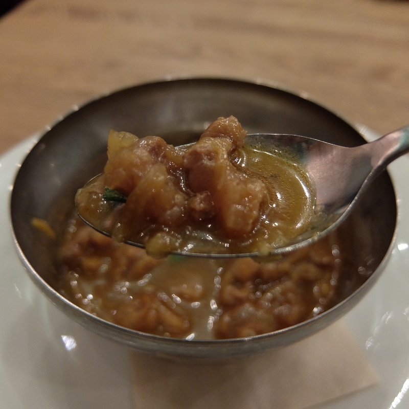 羊のスネ肉のニハリ(對馬流南インド系辛口料理店タリカロ)