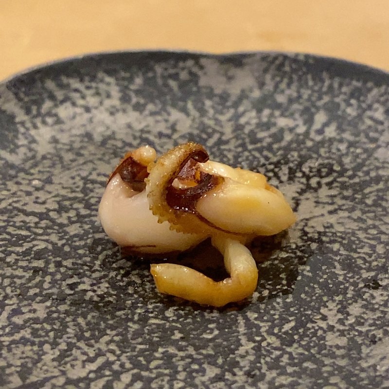 新イカのげその炙り(すし処 睦月 （むつき）)