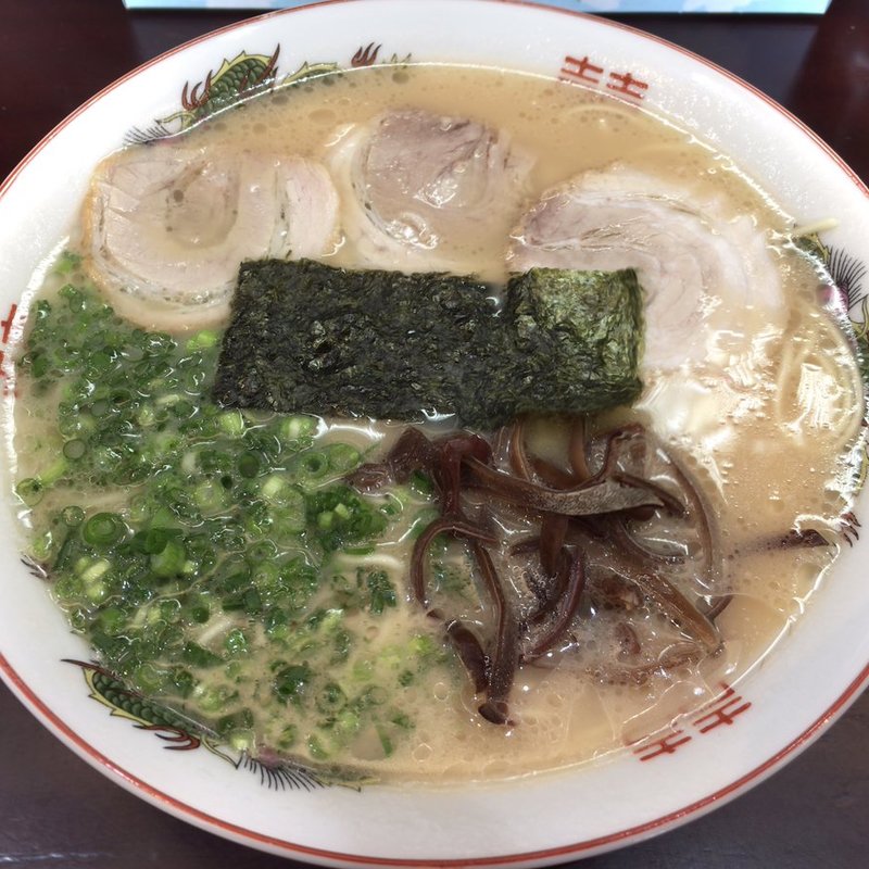 ラーメン(久留米とんこつ 峰龍ラーメン(ほうりゅう))