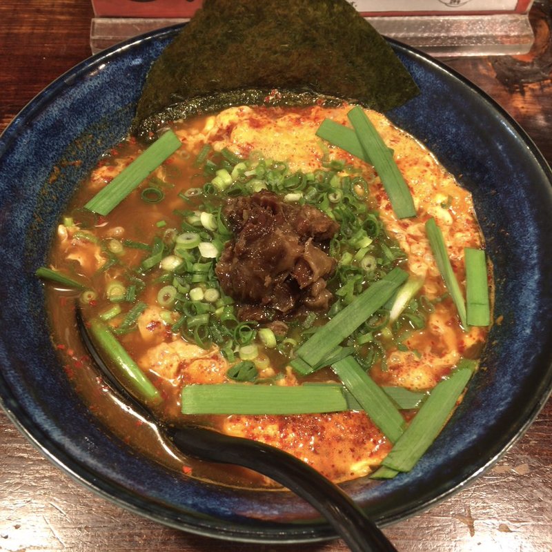 辛麺中辛こんにゃく麺(麺屋 一矢 (いっし) 中洲本店)