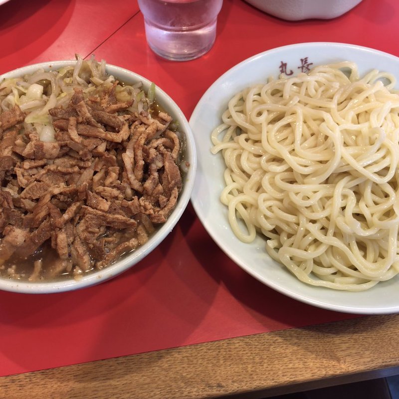 チャーシューやさいつけそば小鉢(丸長 目白店)