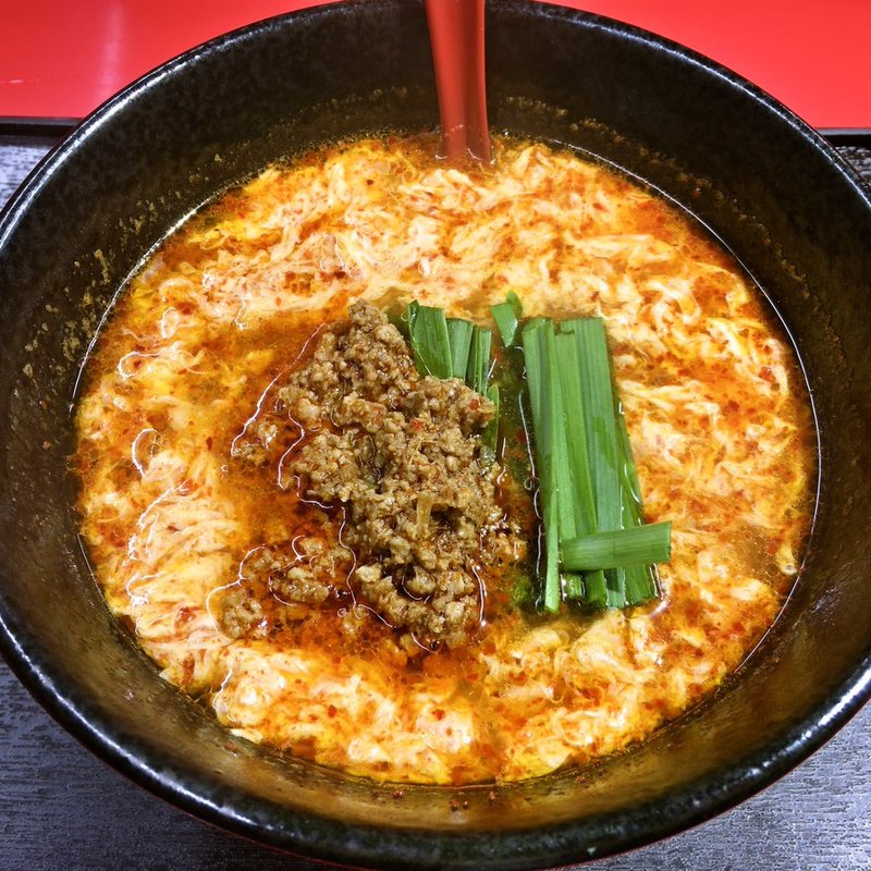 辛麺5辛(辛麺 鶴商店 中洲店)