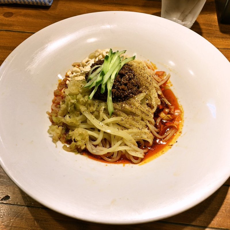 成都汁なし担々麺(成都正宗担々麺 つじ田)