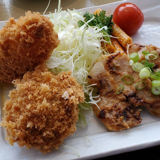 こだわり豚の味噌漬け&カニクリームコロッケ&茅ヶ崎メンチセット(なんどき牧場)