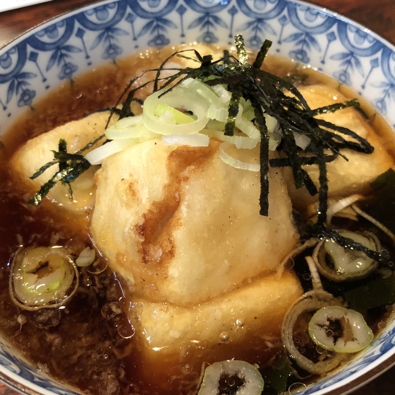 揚げ出し豆腐(くまい)