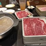 しゃぶしゃぶ食べ放題の黒毛牛