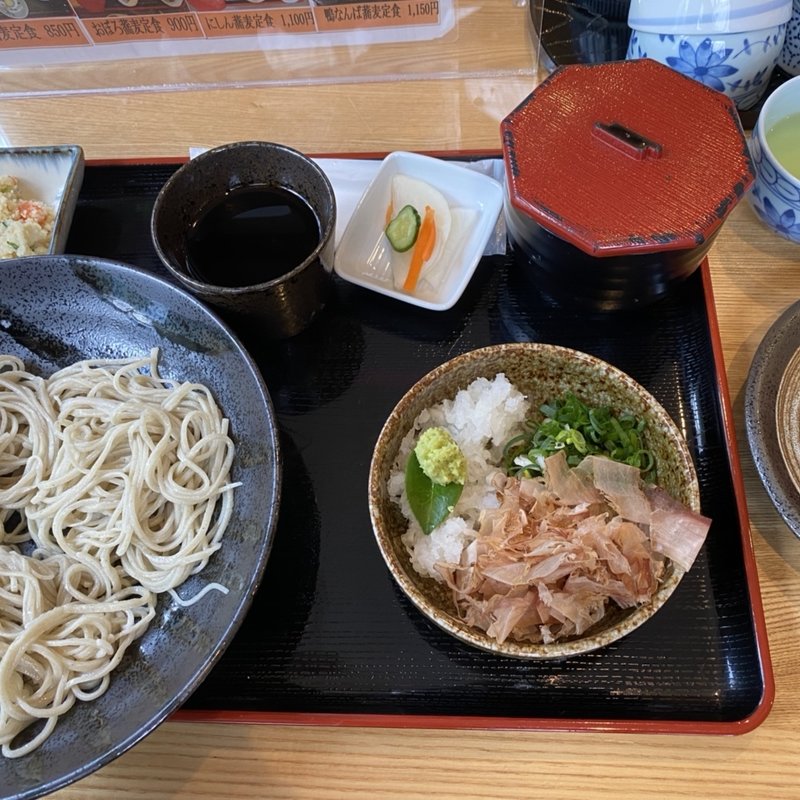 おろし蕎麦定食(ぷらっときすみの)