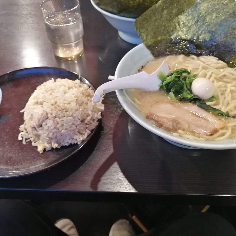 塩らーめんプラス半チャーハン(魂心家 富士吉原店)