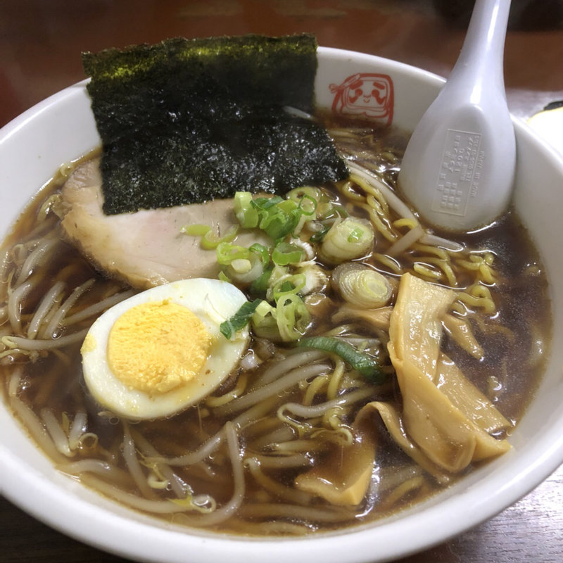 醤油ラーメン(ラーメンだるまや 美唄店)