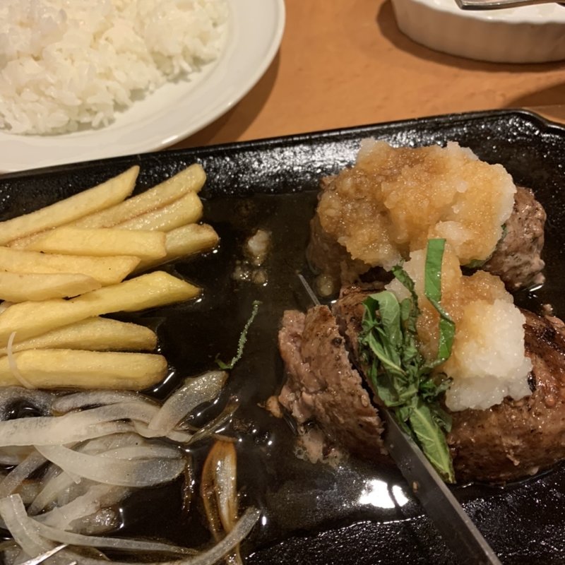 しそおろし大俵ハンバーグ(ビッグボーイ 二子玉川店)