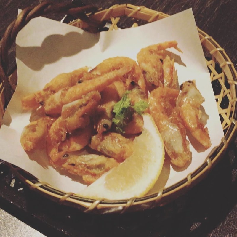 エビ揚げ(ちょびぞう)