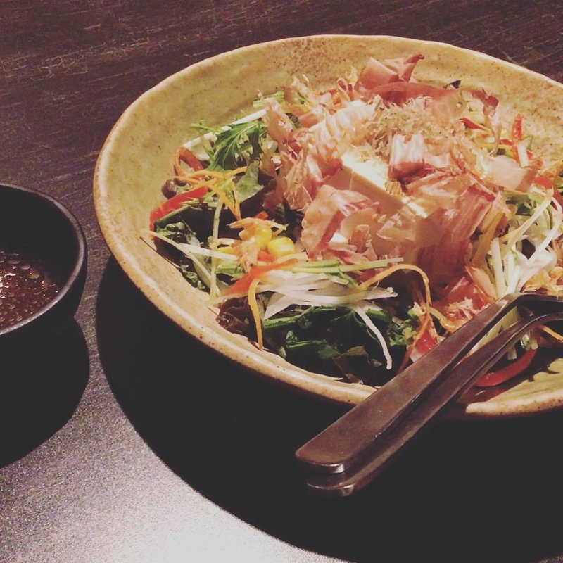 豆腐サラダ(ちょびぞう)