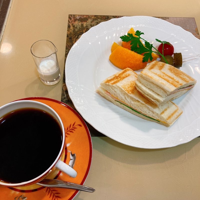 モーニングセット(珈琲貴族 池袋店)