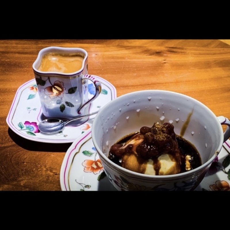 エスプレッソ・ゼリー(かふぇおかがれーじ)