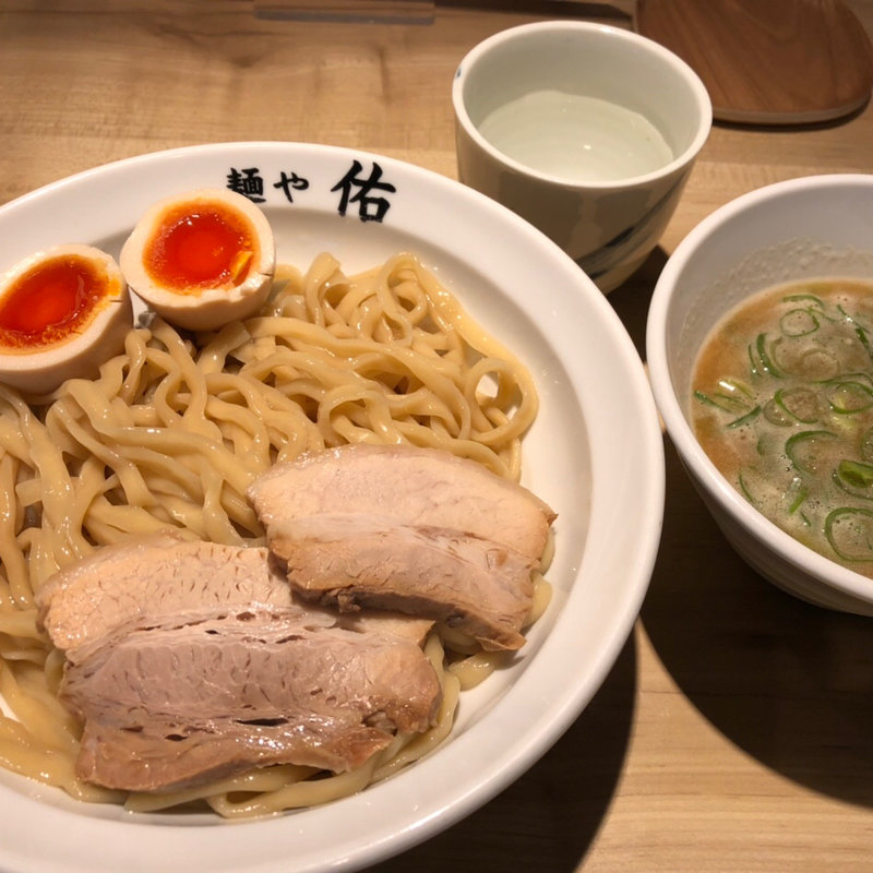 鶏豚つけめん 味玉入り(麺や佑 )