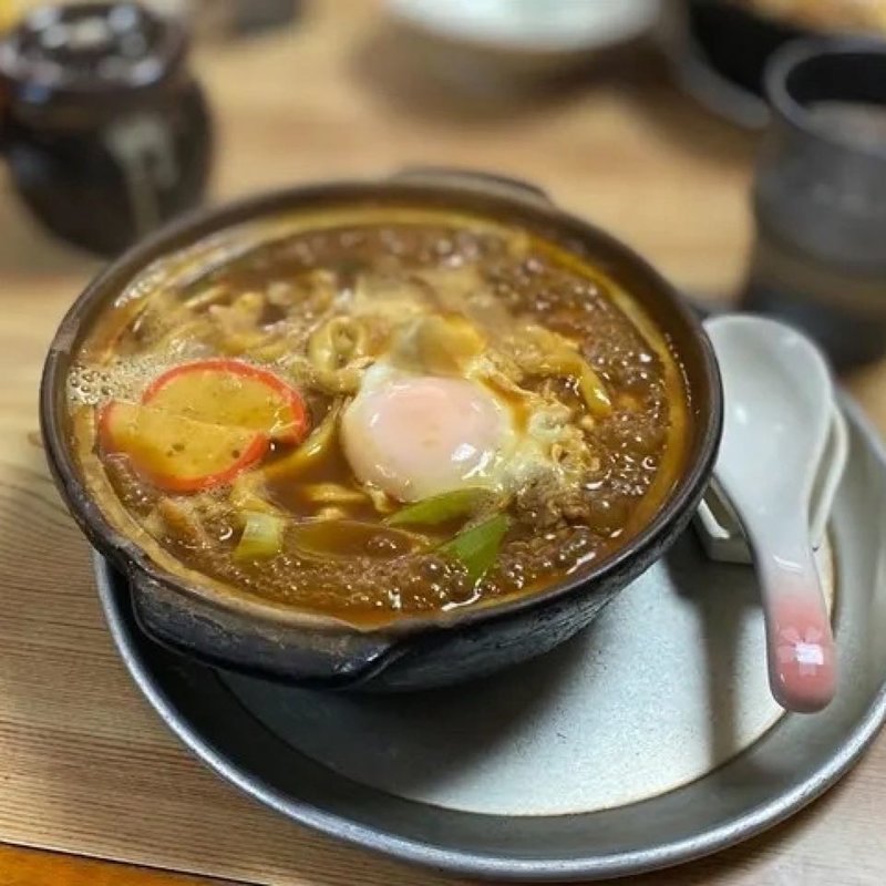みそ煮込うどん 肉玉煮込(岩正)