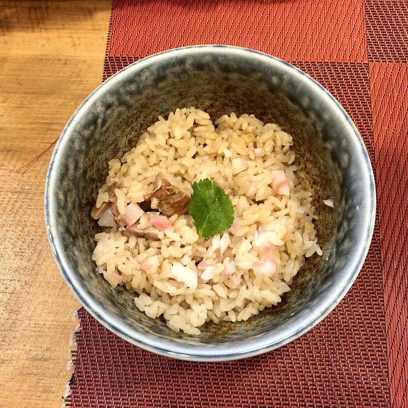 チャーシュー炊き込みご飯(麺創庵 砂田)