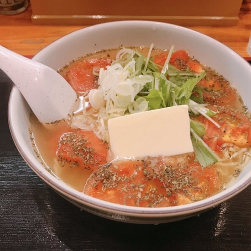 トマトラーメン(麺ぽーかろぅ)