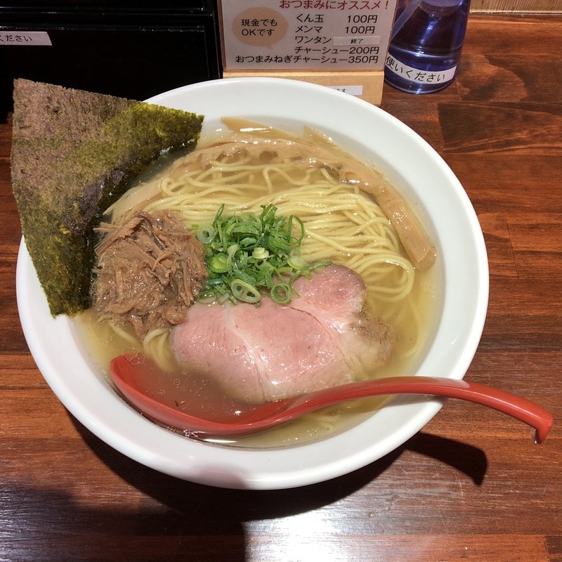 牛塩ラーメン(麺場らせん)
