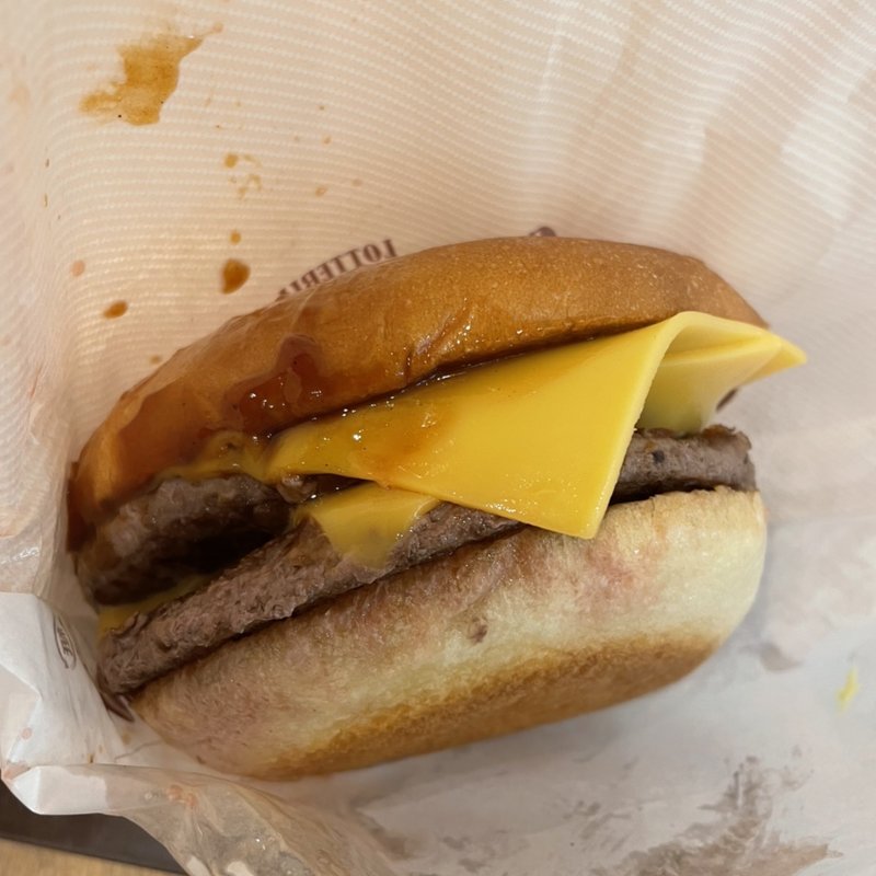 クラシック ダブチーズ セット(ロッテリア 東武動物公園駅店 )