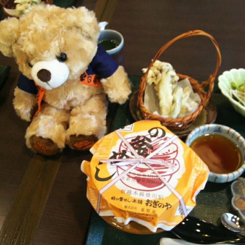 季節の蕎麦と釜飯御膳(峠の釜めし本舗 おぎのや 横川サービスエリア店（上り線）)