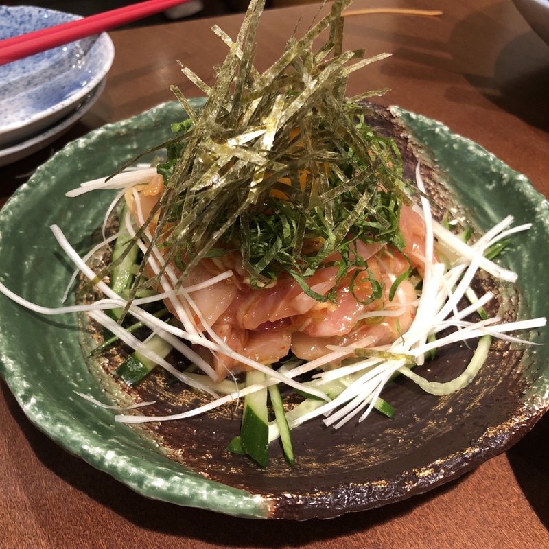 まぐろユッケ(AKARI DINING （アカリダイニング）)