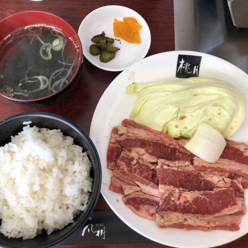 カルビランチ(焼肉 風樹)