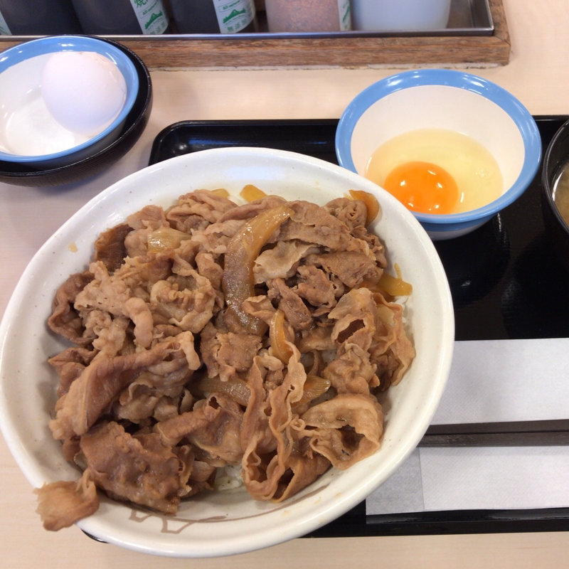 牛めし　あたま大盛り(松屋)