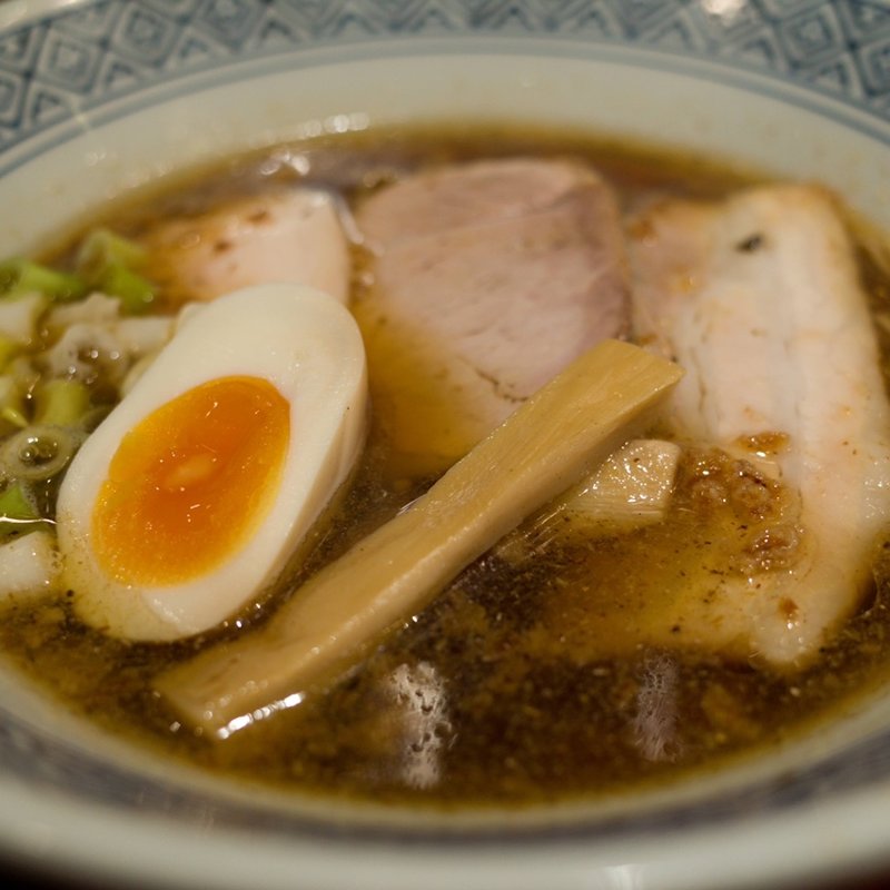 石臼挽き中華そば(富川製麺所)