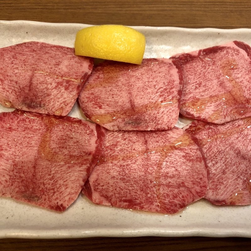 上タン塩(焼肉乙ちゃん 本店)