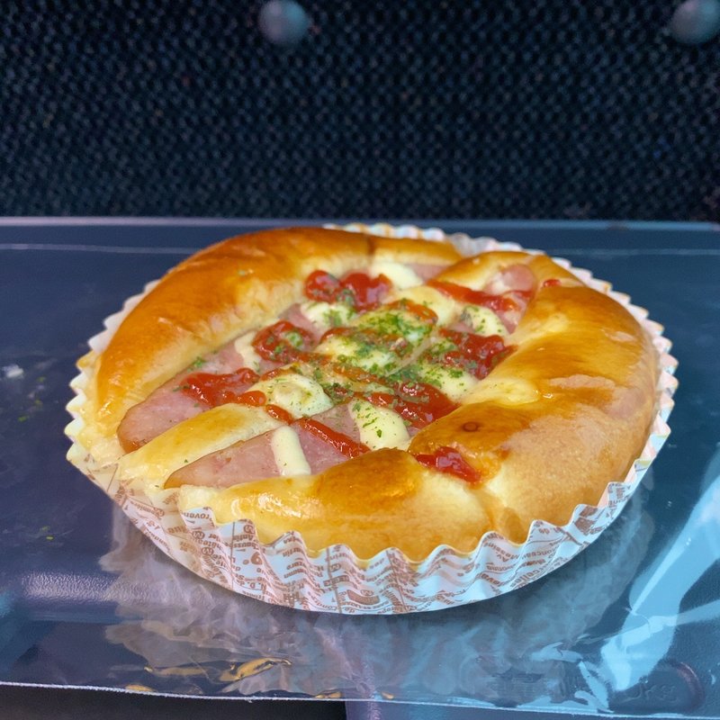 あらびきフランク(フレッシュベーカリーカフェ)