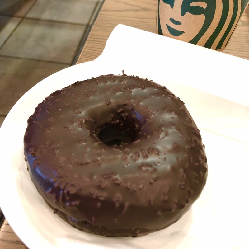 チョコレートクリームドーナツ(スターバックスコーヒー 京橋京阪モール店 )