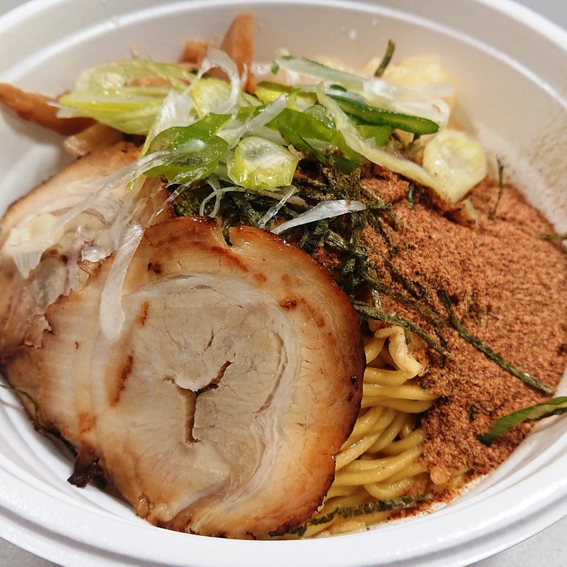 カツオ油そば(椿家)