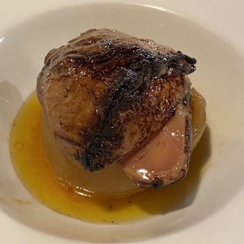 フォアグラ大根(泡包シャンパンマニア)