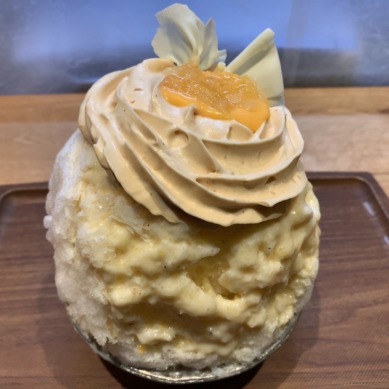 キャラメルレモン(川越 これがかき氷)