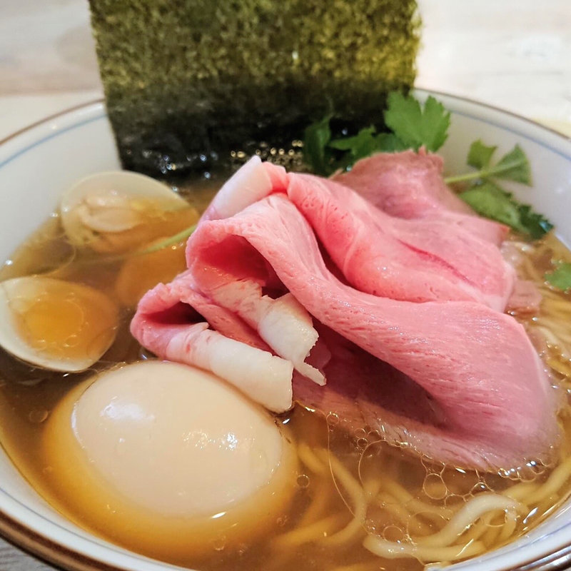 特製蛤そば(中華そば 四つ葉)