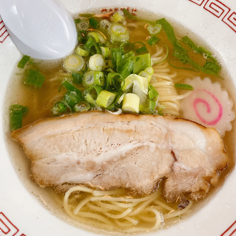 朝ラー限定あっさり中華そば(まんねん 本店 )