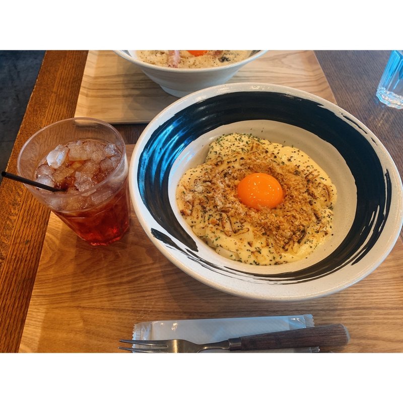 白いグラタンカルボナーラ(原宿Food Factory)