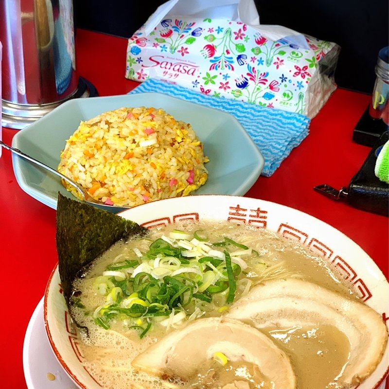 半炒飯セット(久留米ラーメン大幸)