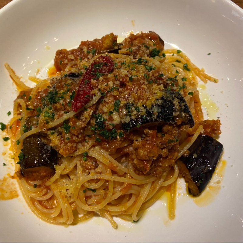 旬ののグリル野菜のボロネーゼ(N9Y BUTCHER'S GRILL NEWYORK 銀座店)