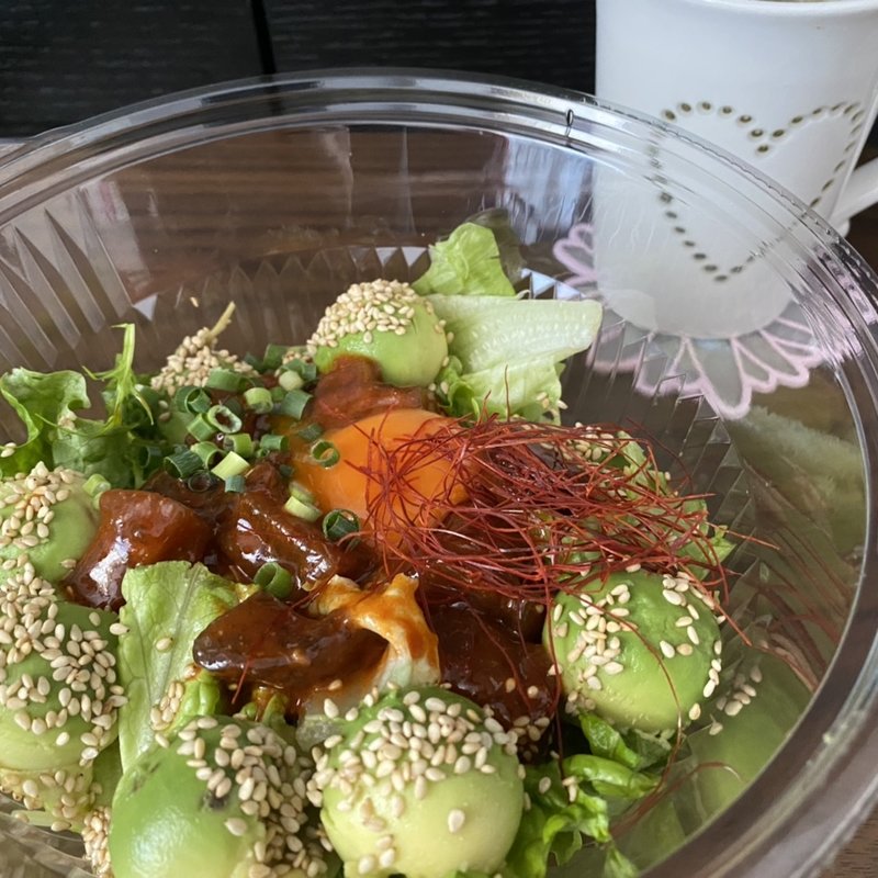 マグロユッケアボサラダ(アボカド屋マドッシュゴー戸越銀座)