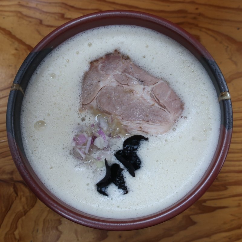 しょうゆ白湯(めん処り庵)