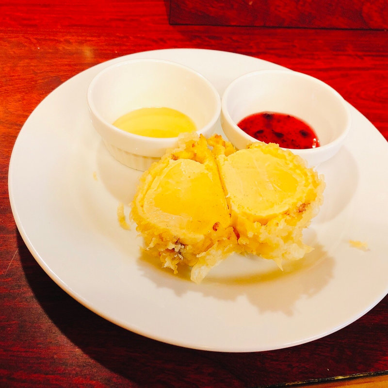 天ぷらアイス(天ぷら新宿つな八 総本店)