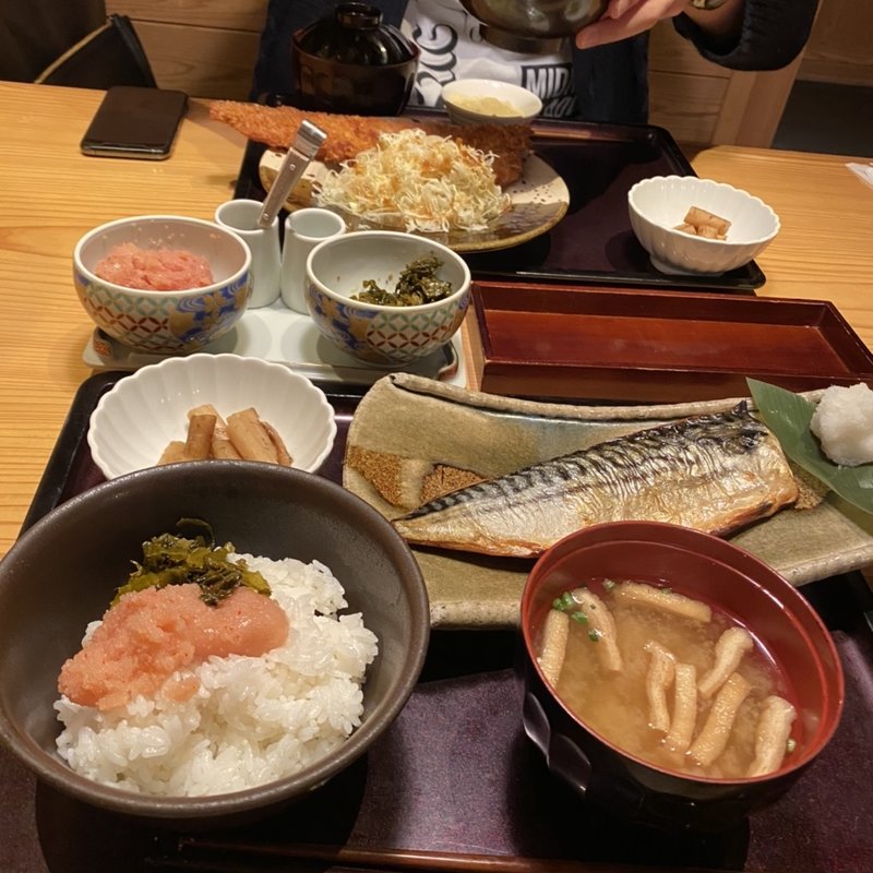 定食(博多もつ鍋やまや JR三ノ宮店)