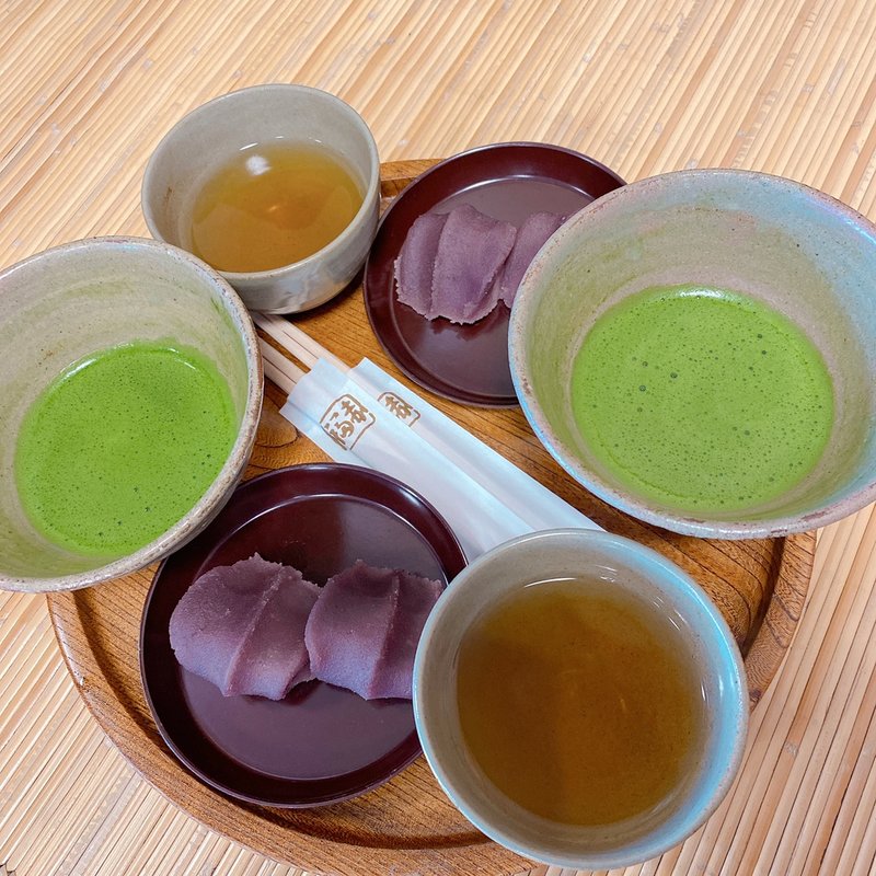 赤福餅　抹茶(赤福外宮前特設店)